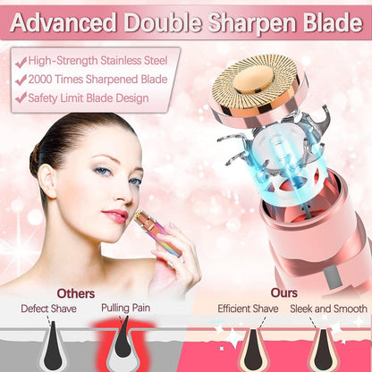 2 in 1 Eyebrow Trimmer and Shaver