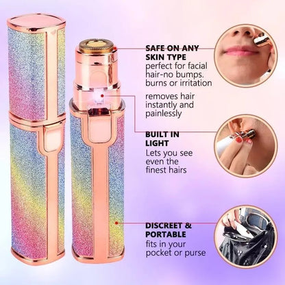 2 in 1 Eyebrow Trimmer and Shaver