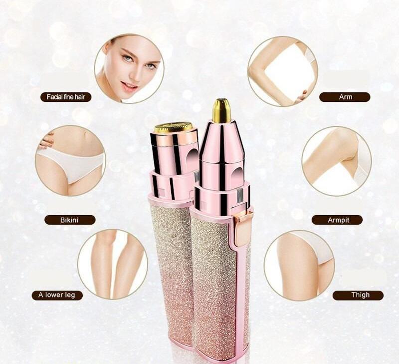 2 in 1 Eyebrow Trimmer and Shaver