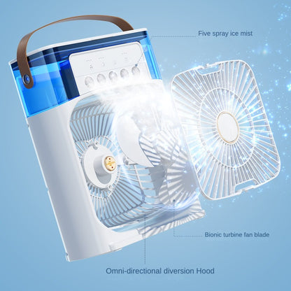 Mini Air Cooler Fan With Evaporative Cooling