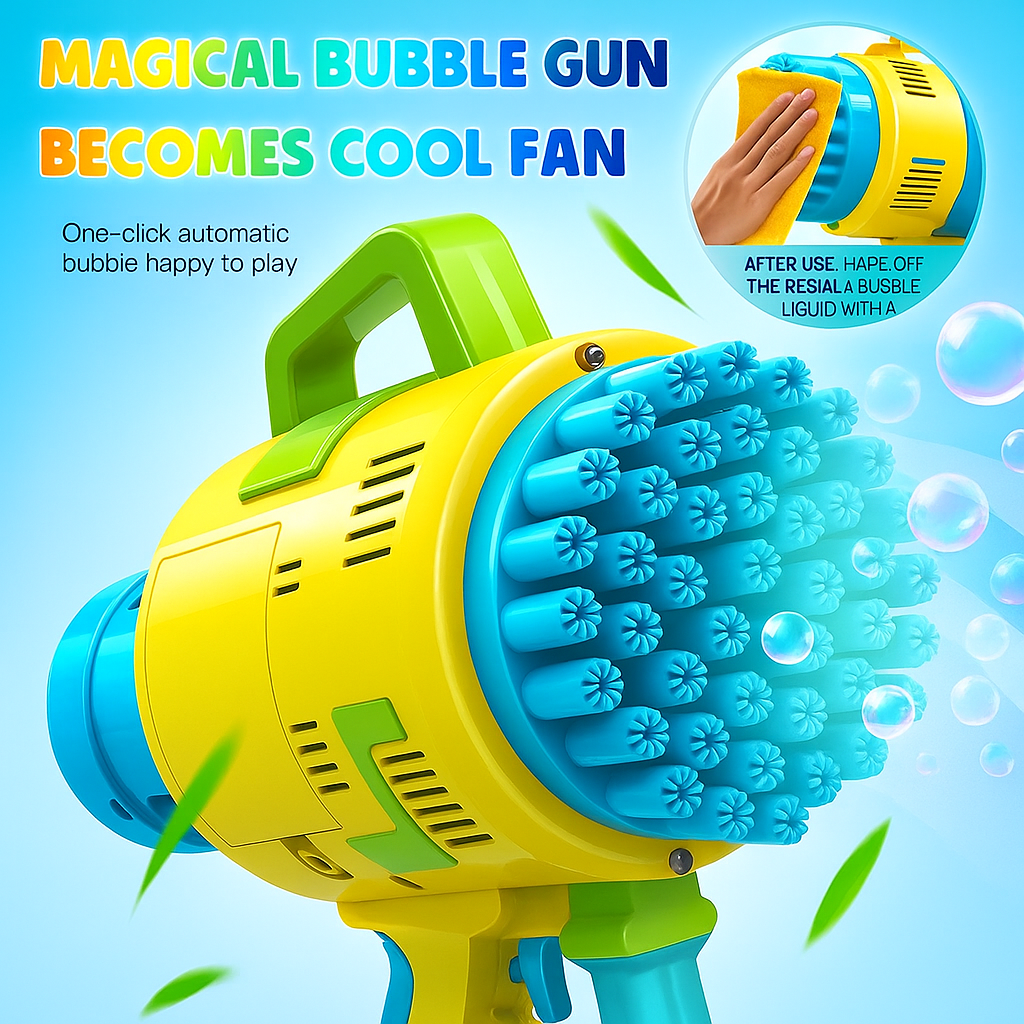 Rocket Electric Bubble Maker