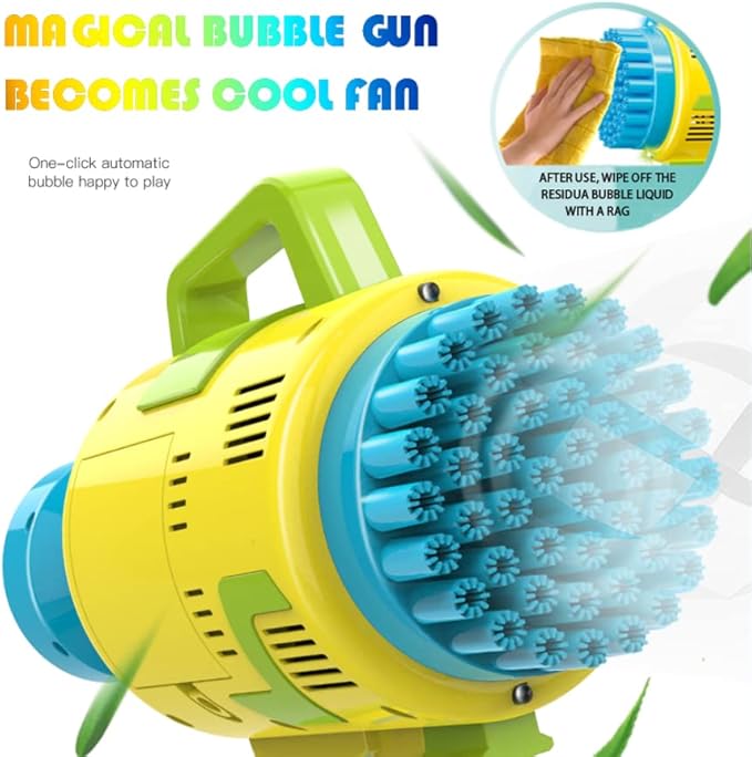 Rocket Electric Bubble Maker
