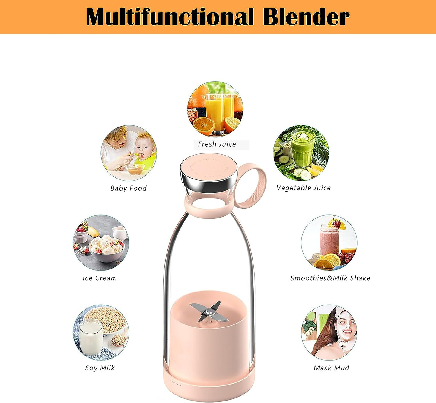 Portable USB Juicer Blender